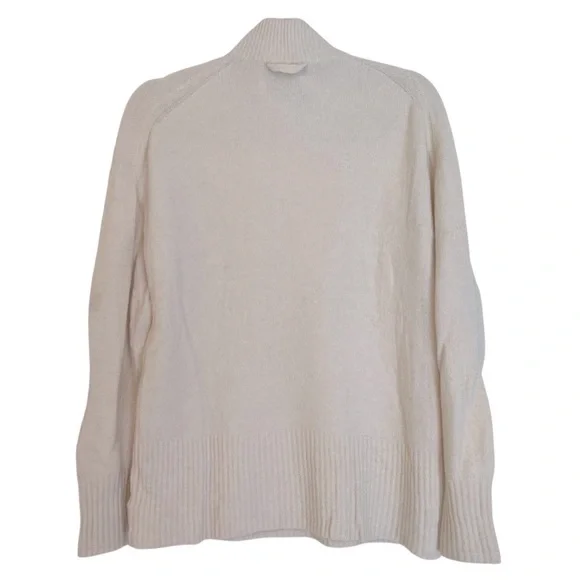 Everlane Yak Wool Mockneck Sweater Cream XS Cozy Neutral Contemporary Minimal - Picture 3 of 6